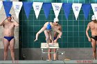 Swimming vs Babson  Wheaton College Swimming vs Babson College. - Photo By: KEITH NORDSTROM : Wheaton, Swimming, Babson